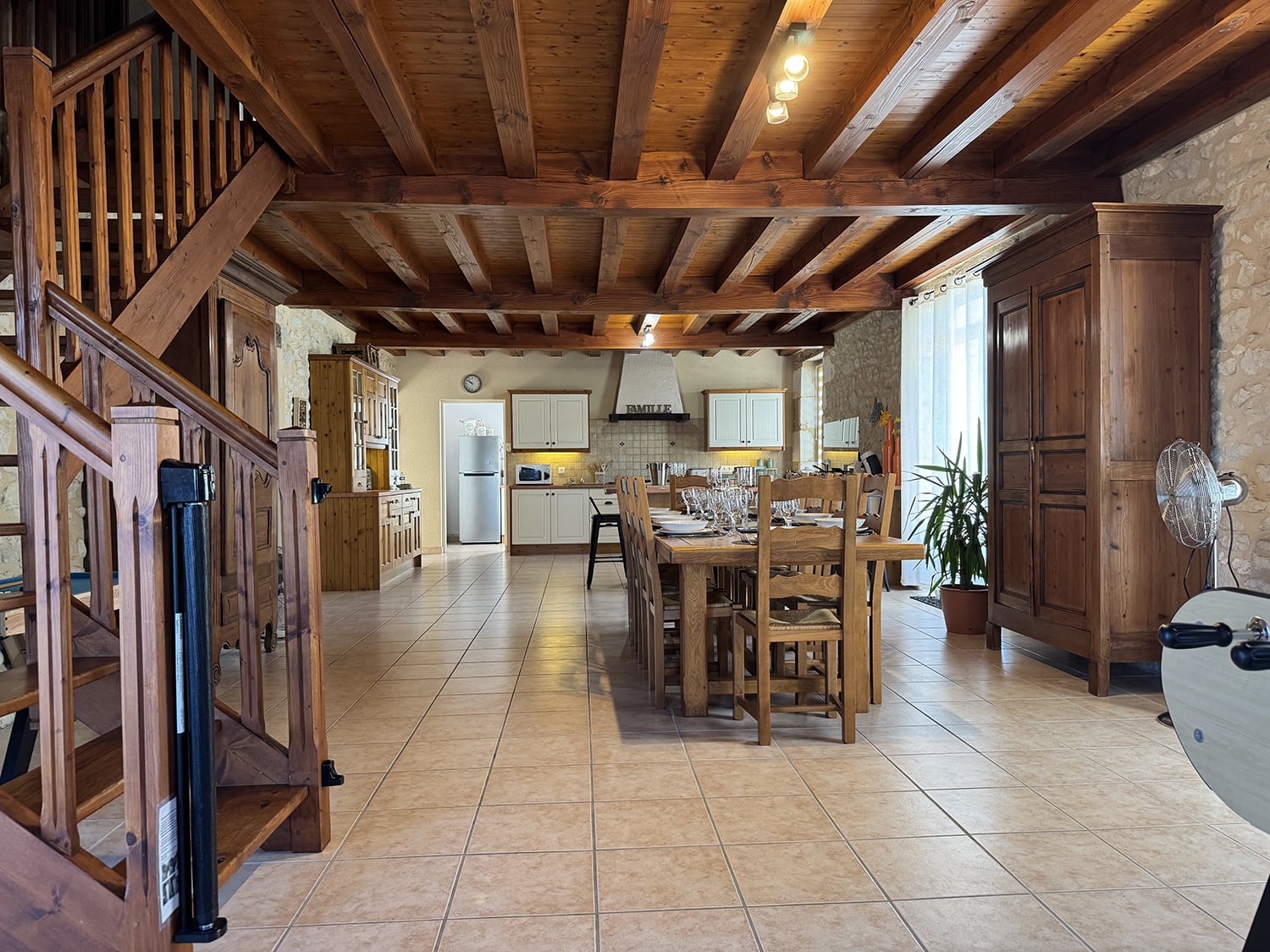 Salle à manger | Maison de vacances en Nouvelle-Aquitaine