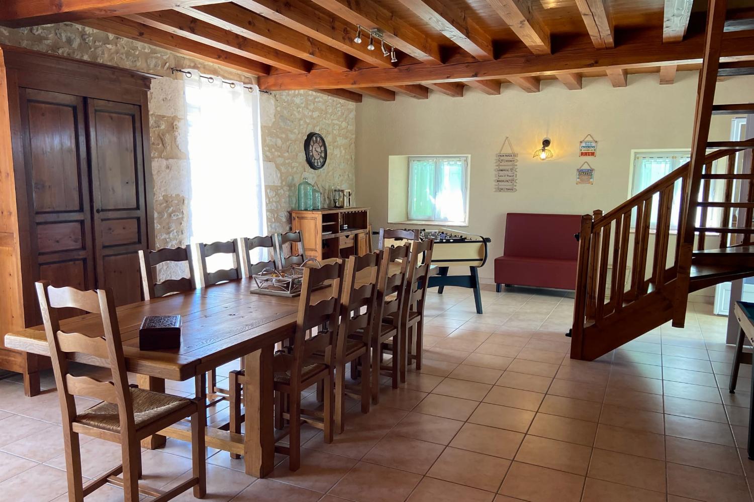 Salle à manger | Maison de vacances en Nouvelle-Aquitaine