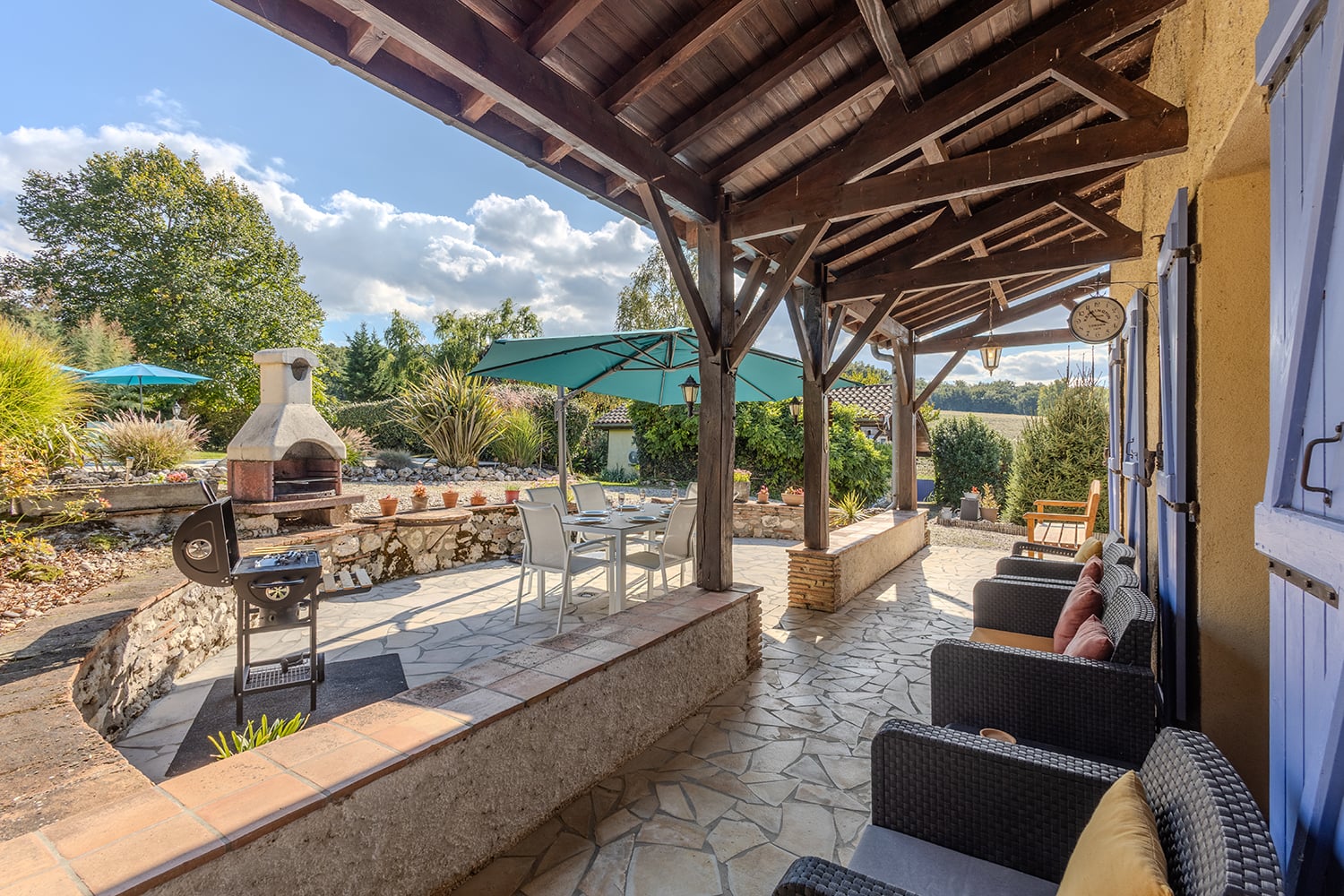 Terrasse ombragée Terrasse ombragée