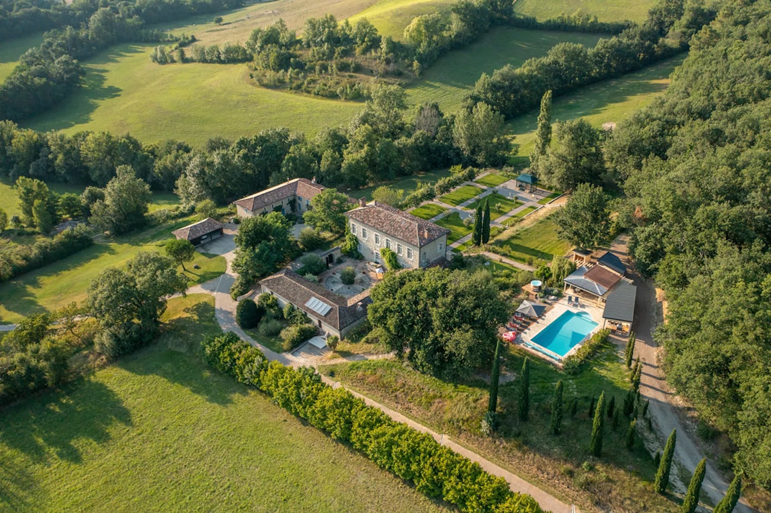 Maison de vacances à Damiatte avec piscine privée