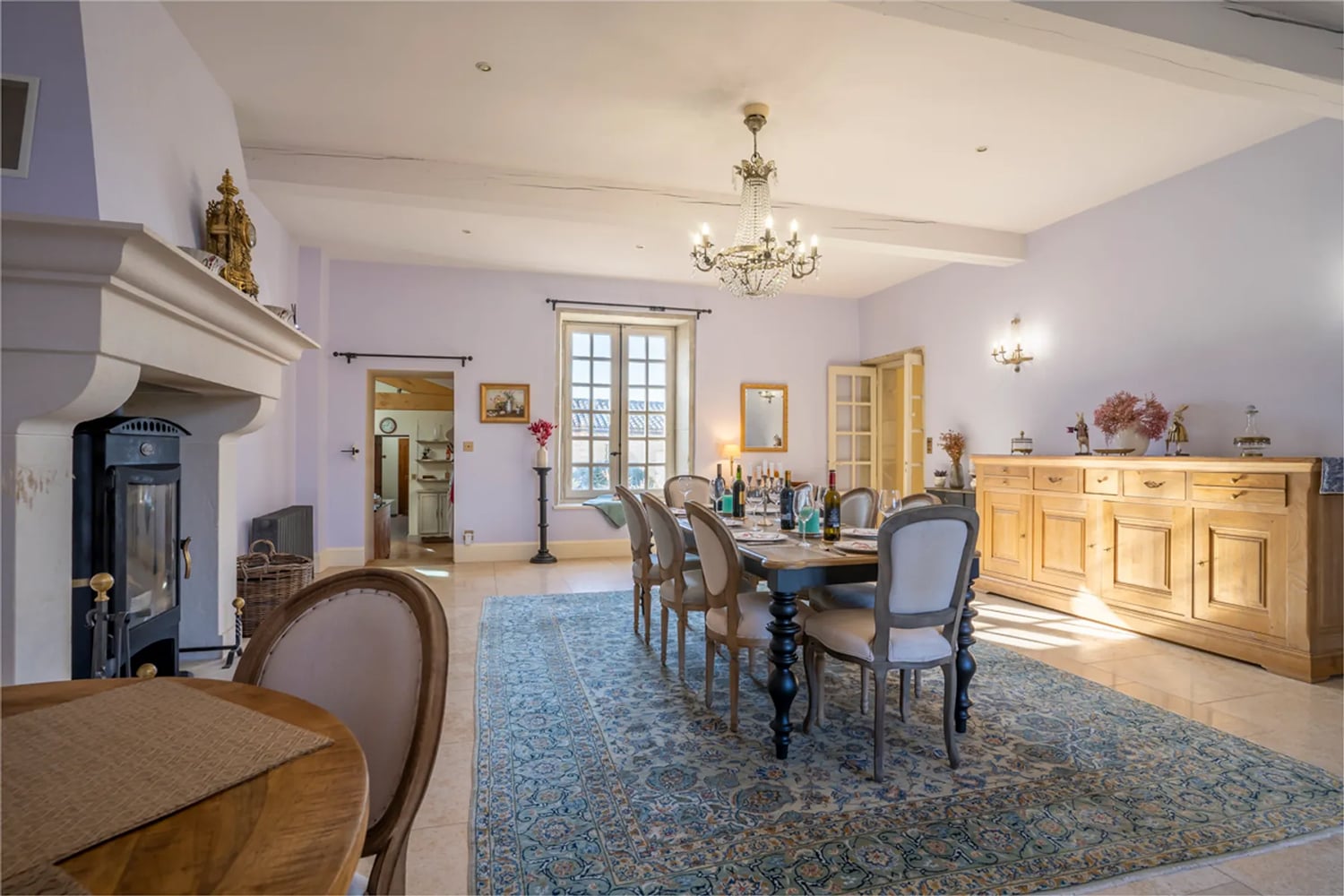 Salle à manger| Maison de vacances à Damiatte