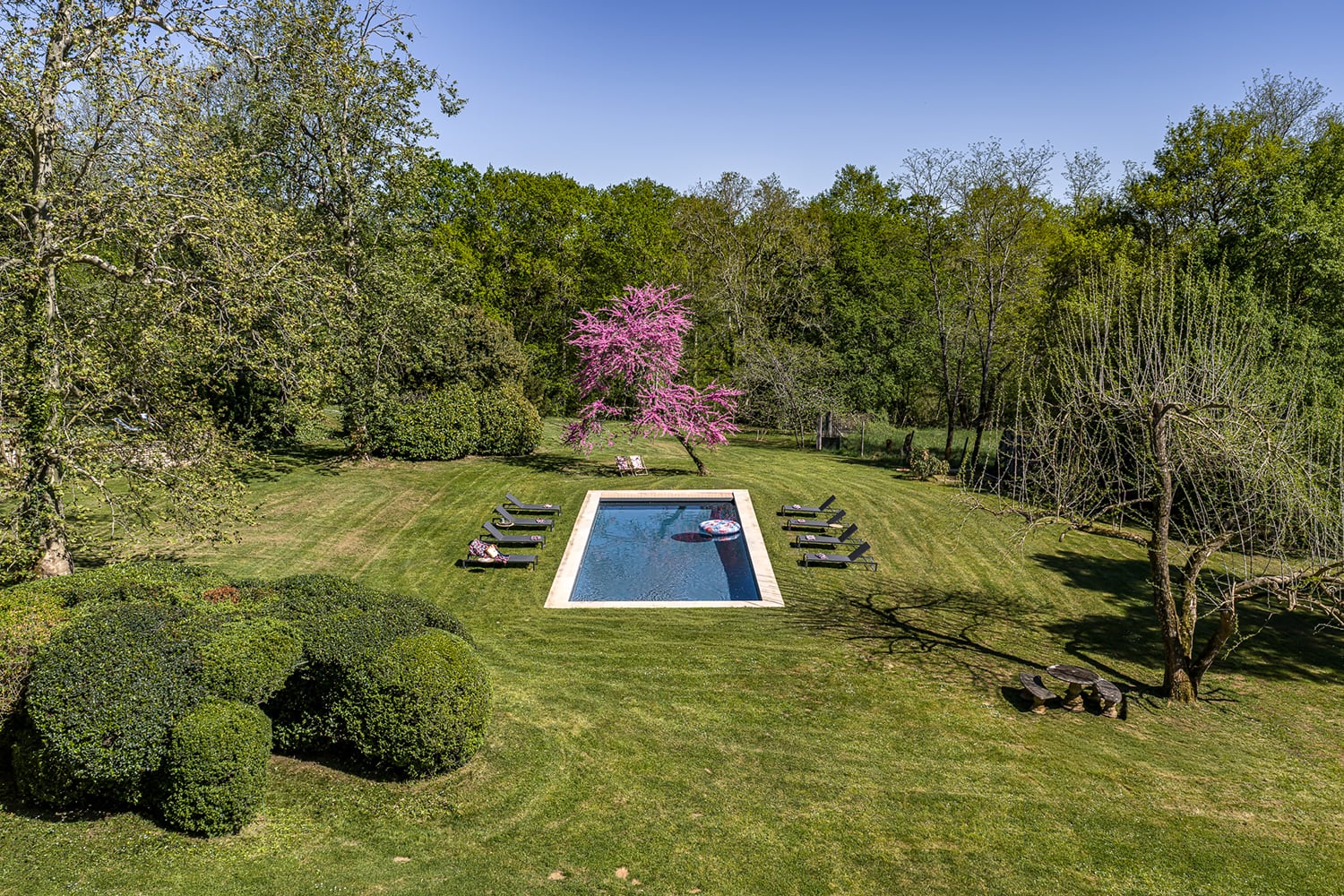 Piscine privée chauffée