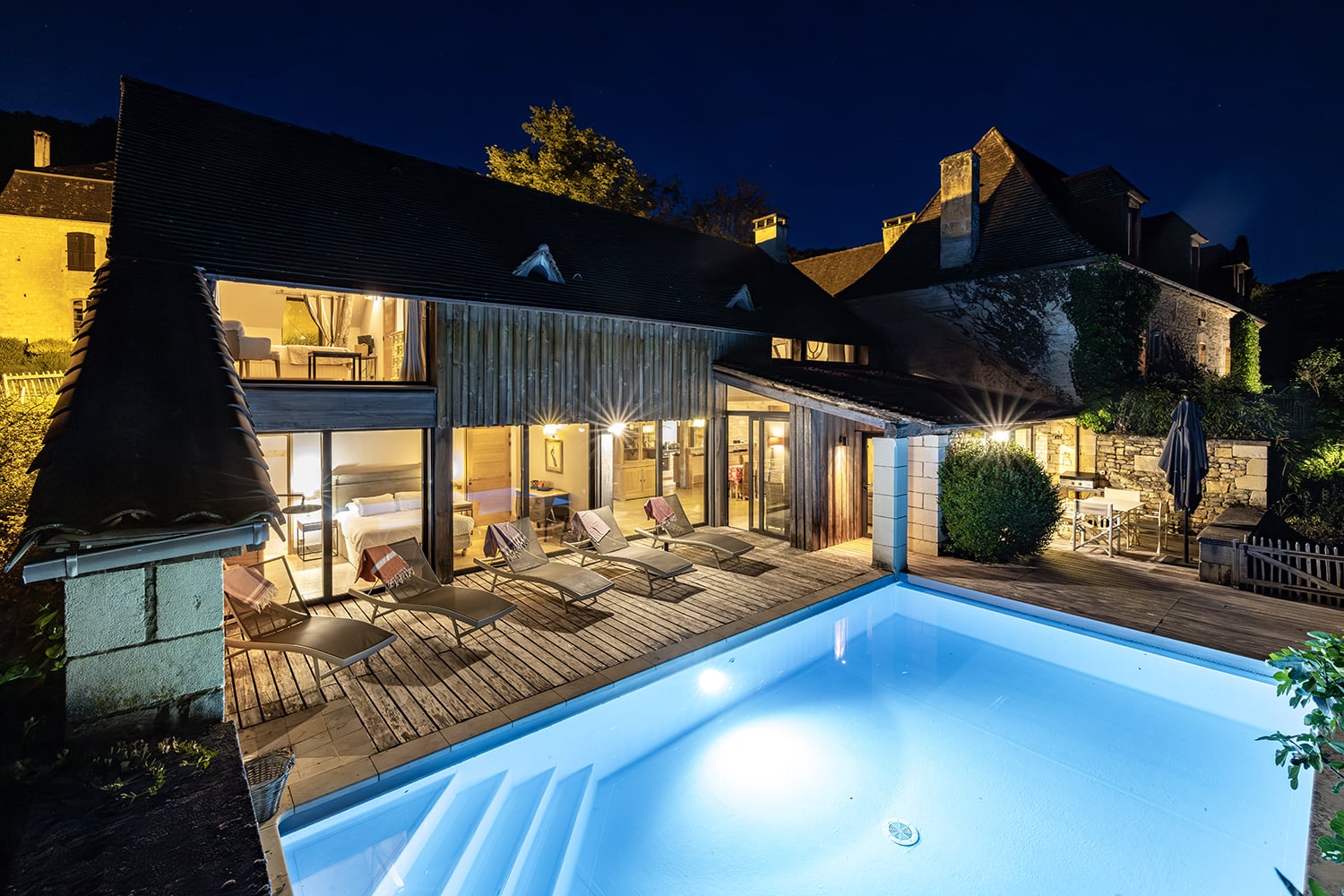 Location maison en Dordogne avec piscine privée