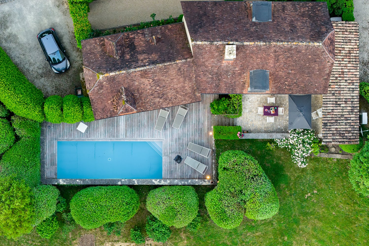 Maison de vacances en Nouvelle-Aquitaine avec piscine privée