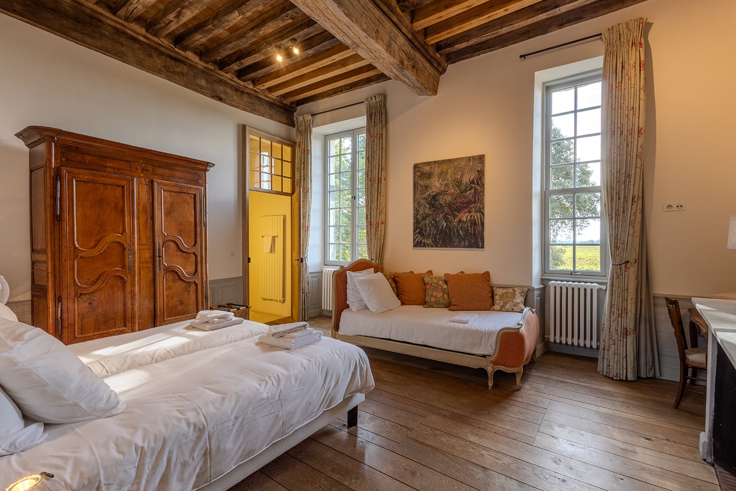 Chambre | Château de vacances à Centre-Val de Loire