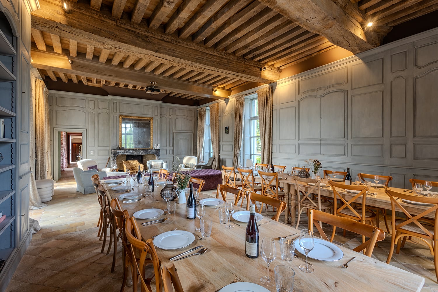 Salle à manger | Château de vacances à Centre-Val de Loire