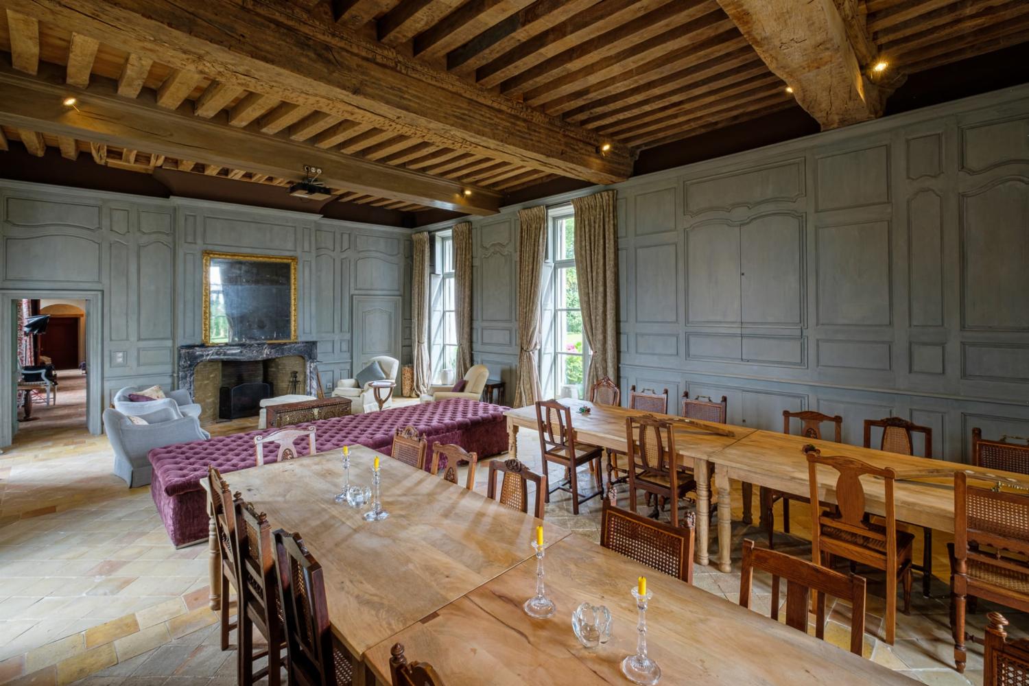 Salle à manger | Château de vacances en Indre-et-Loire