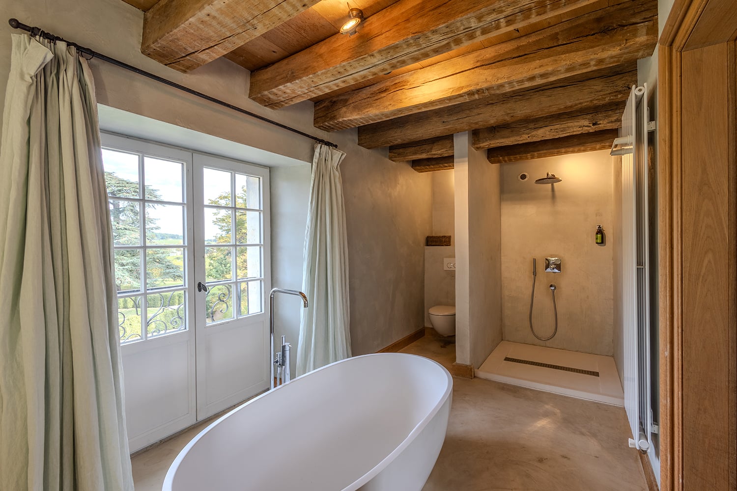 Salle du bain | Château de vacances à Centre-Val de Loire