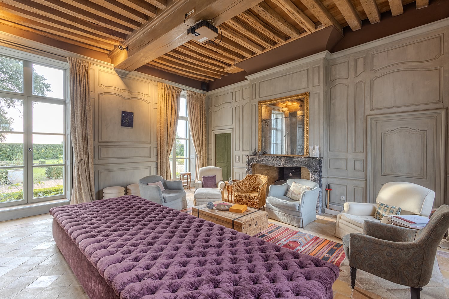 Salon | Château de vacances à Centre-Val de Loire