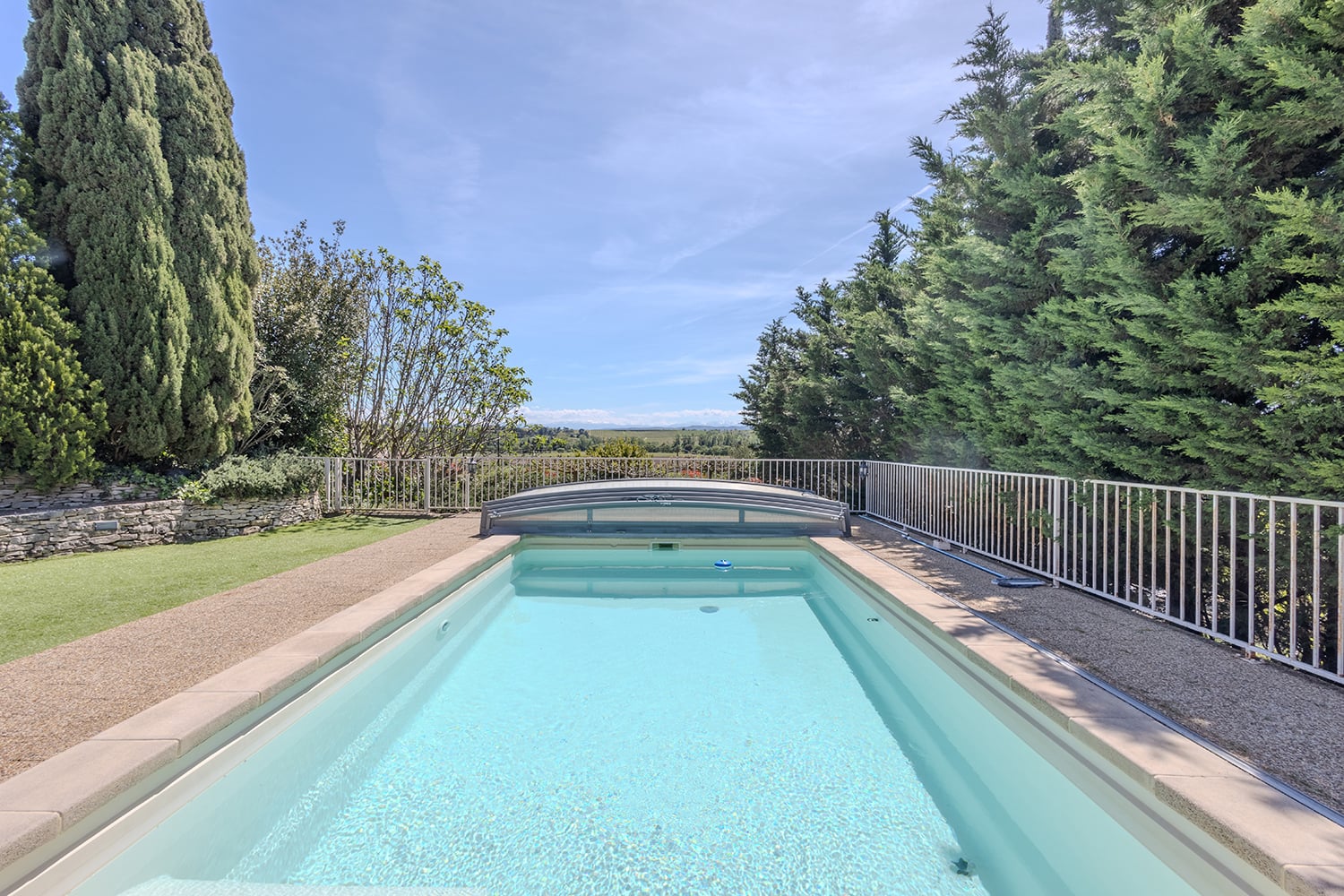 Private heated pool Private heated pool