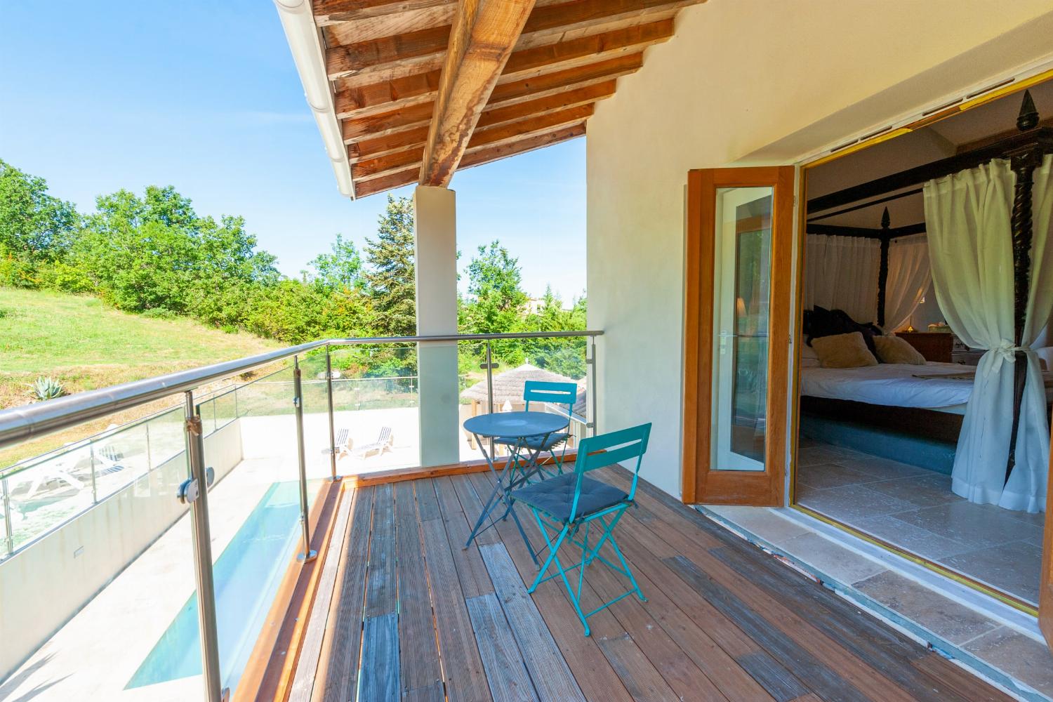 Terrasse du 1er étage | Maison de vacances en Occitanie
