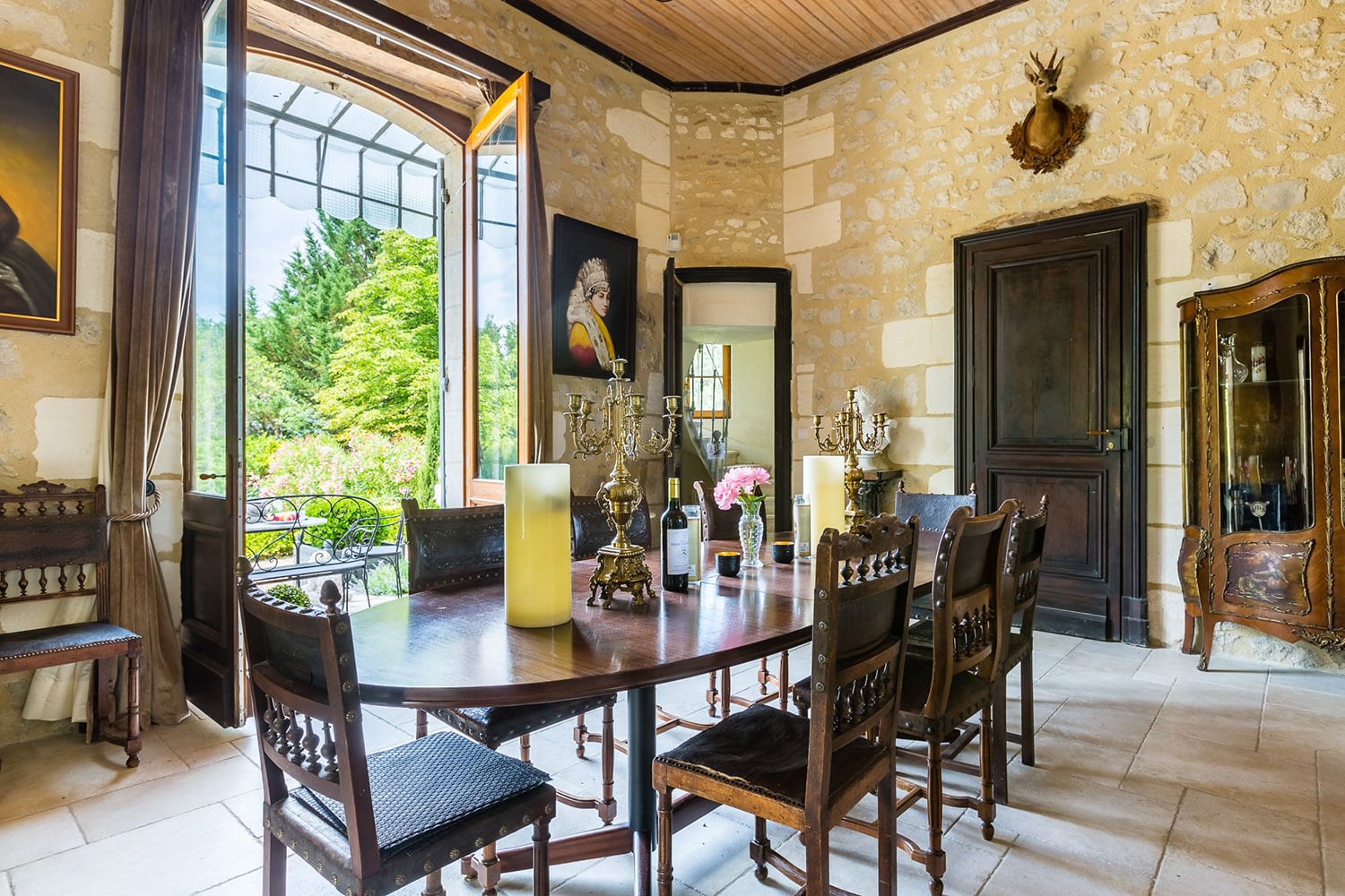 Salle à manger | Château de vacances en Lot-et-Garonne