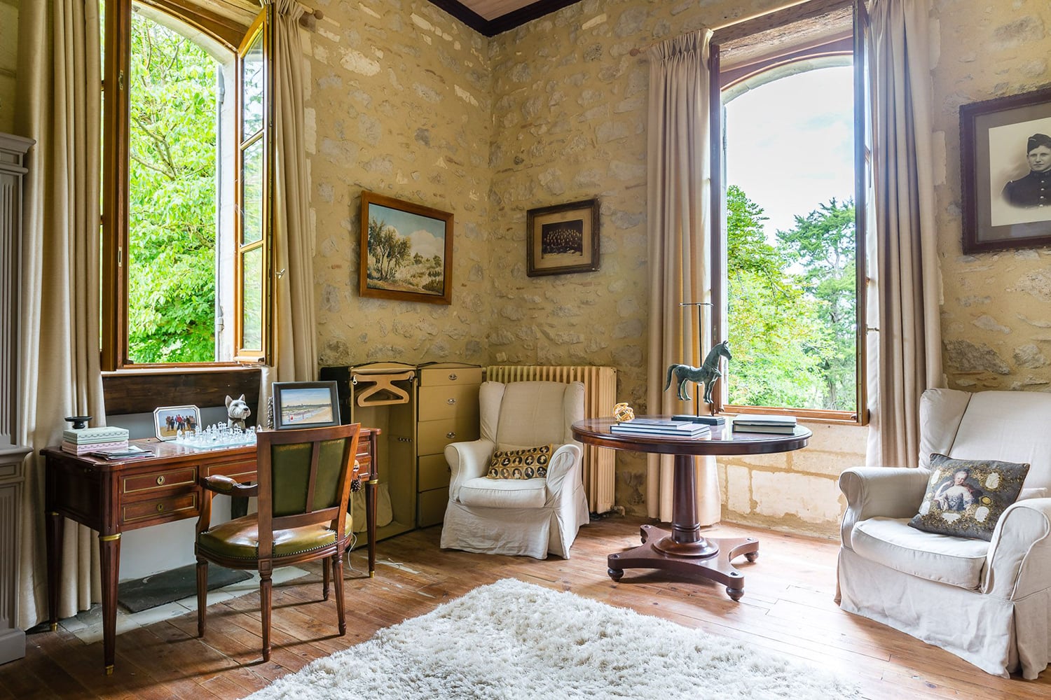 Salon | Château de vacances en Lot-et-Garonne