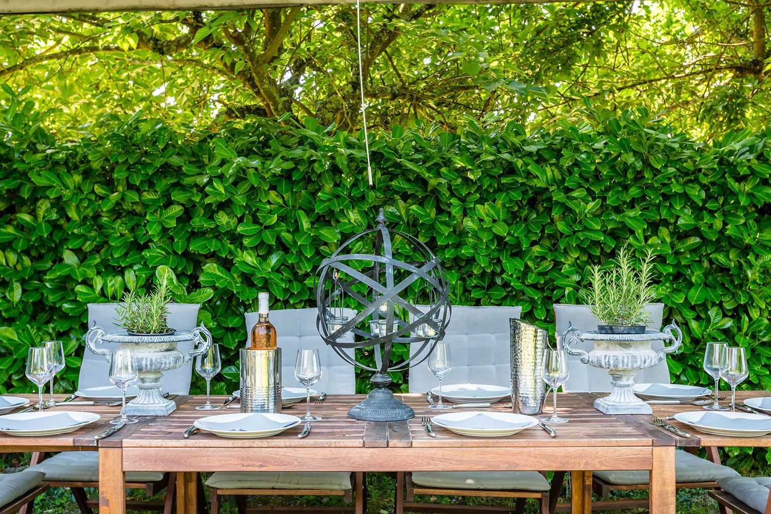 Terrasse de salle à manger