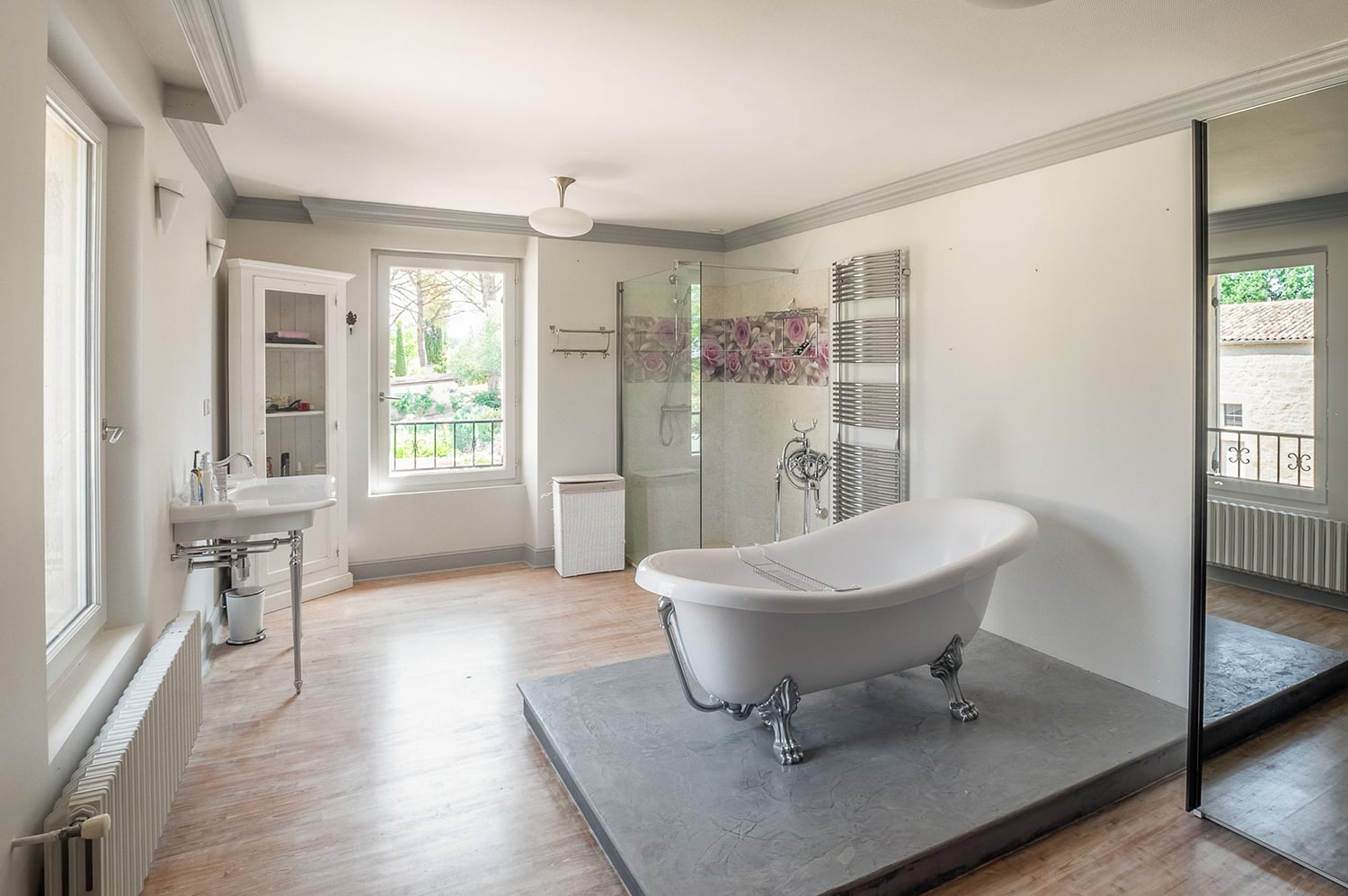 Salle de bain | Maison de vacances à Gontaud-de-Nogaret