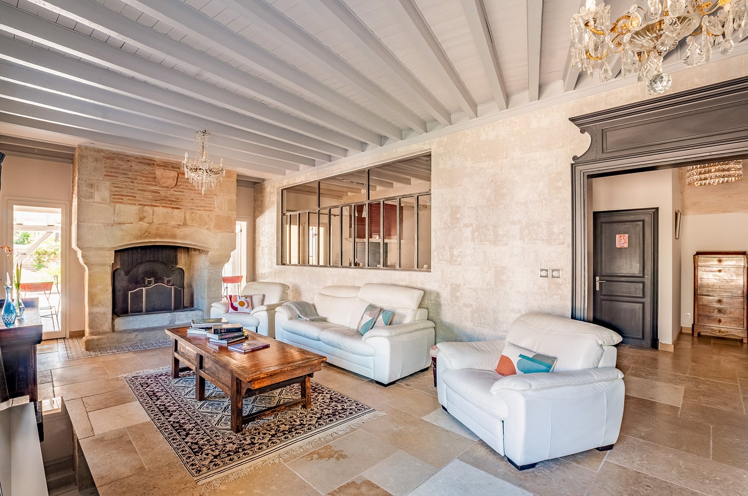 Salon | Maison de vacances à Gontaud-de-Nogaret