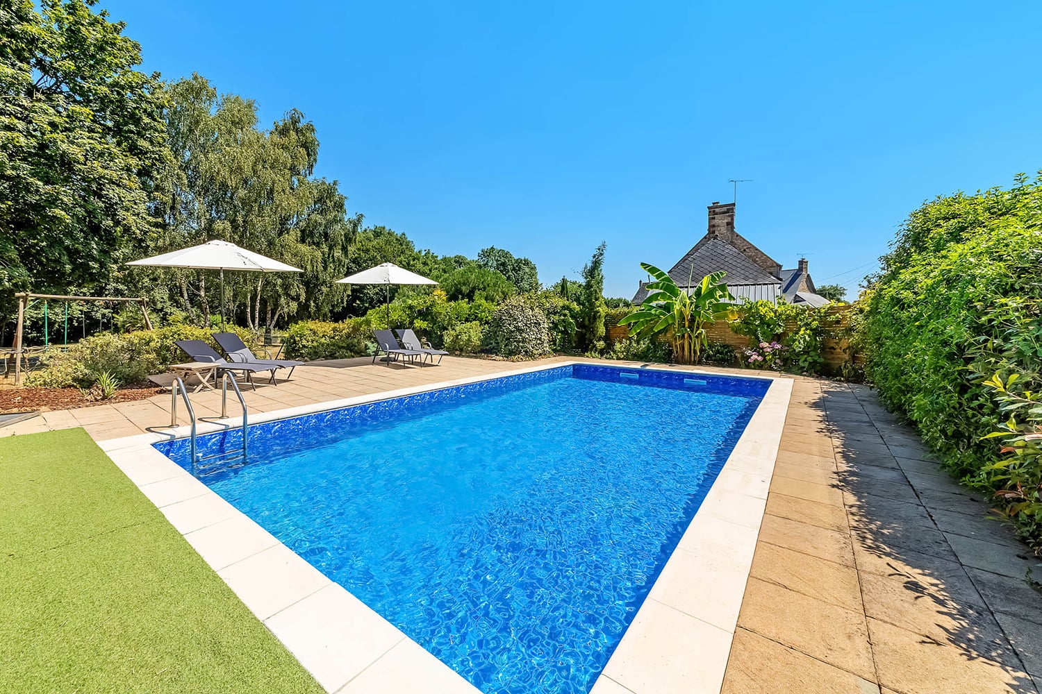 Piscine privée chauffée