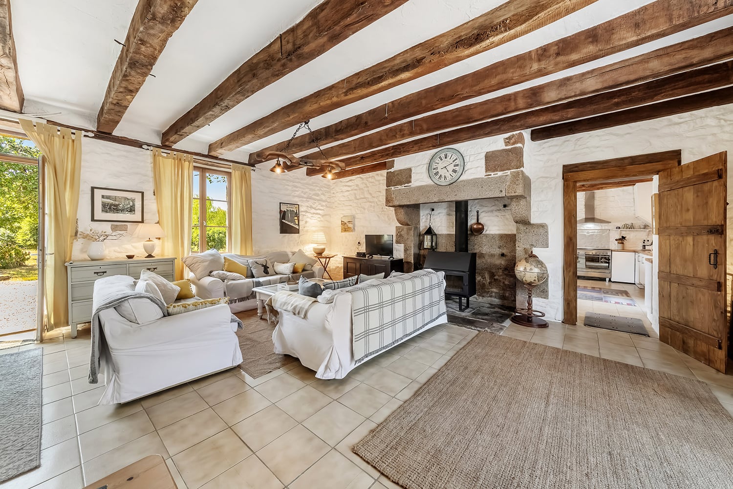 Salon | Cottage de vacances en Bretagne