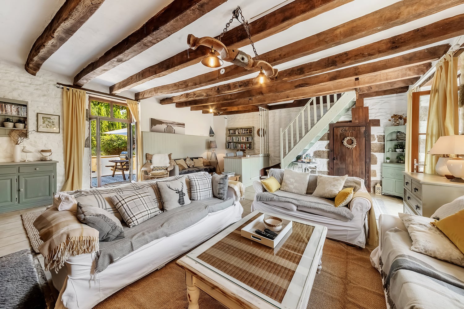 Salon | Cottage de vacances en Bretagne