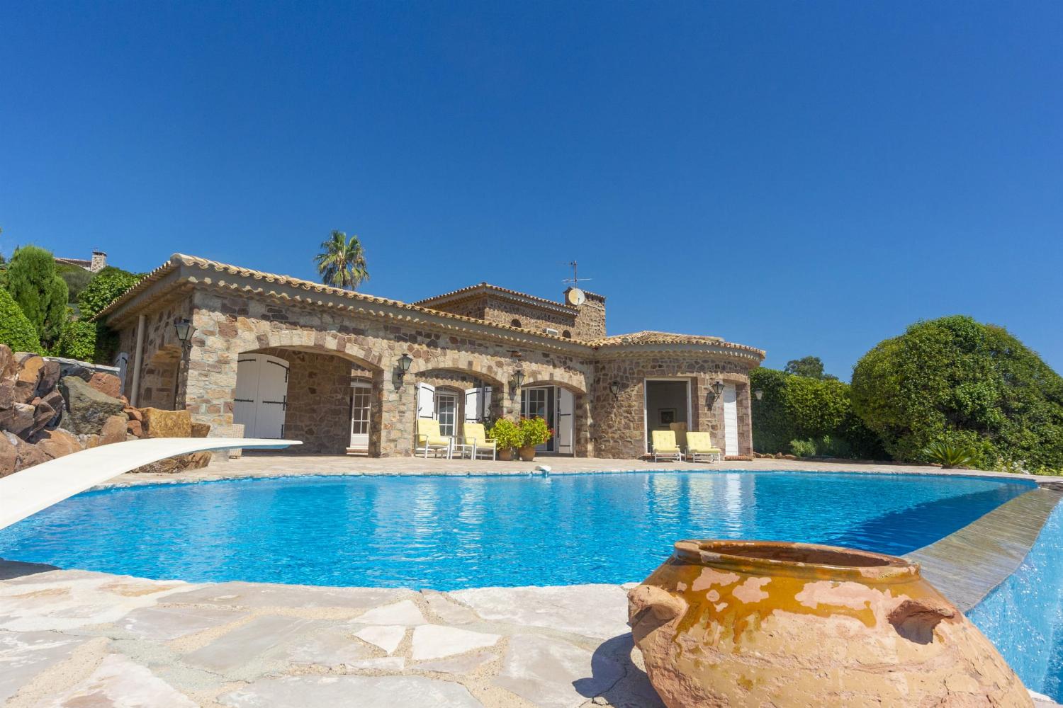 Villa de vacances Le Trayas avec piscine priveé