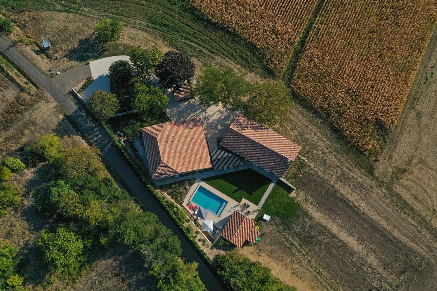 Maison de vacances dans le Tarn-en-Garonne avec piscine privée