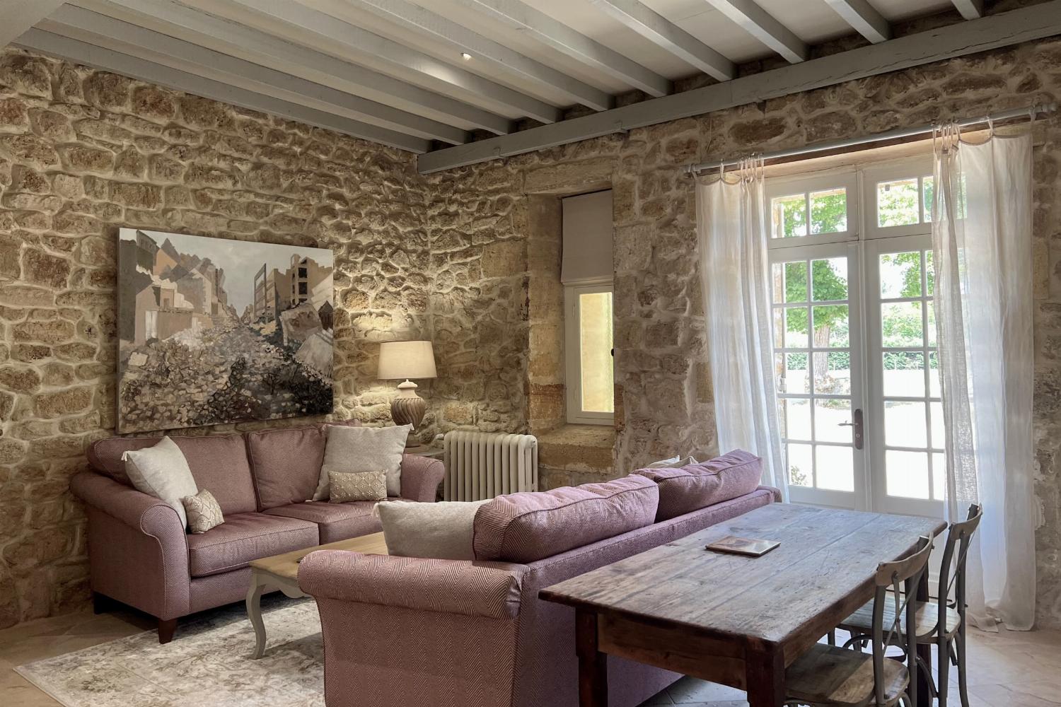Salon | Appartement de vacances en Gironde