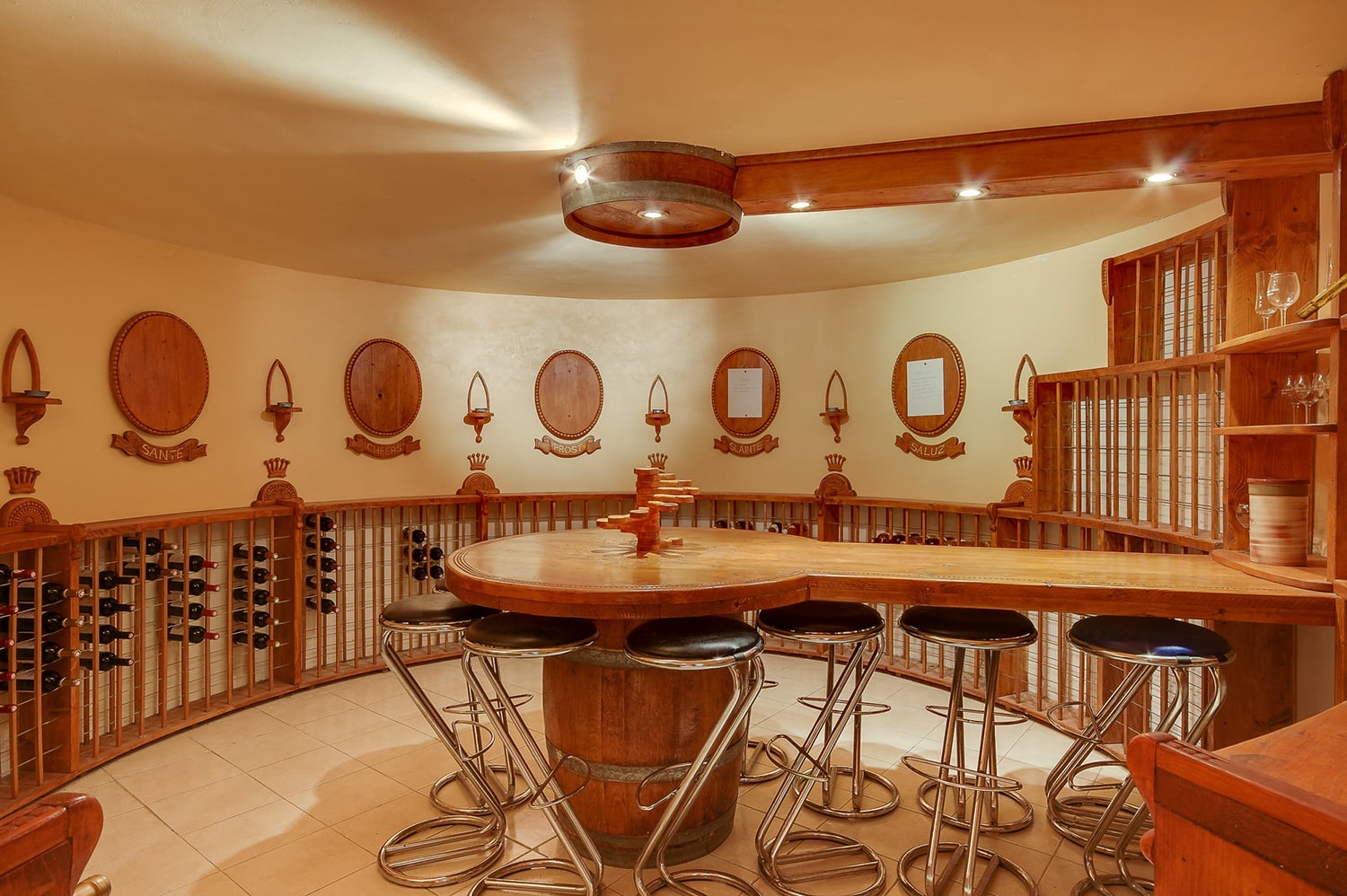 Cave à vin | Château de vacances à Cambayrac