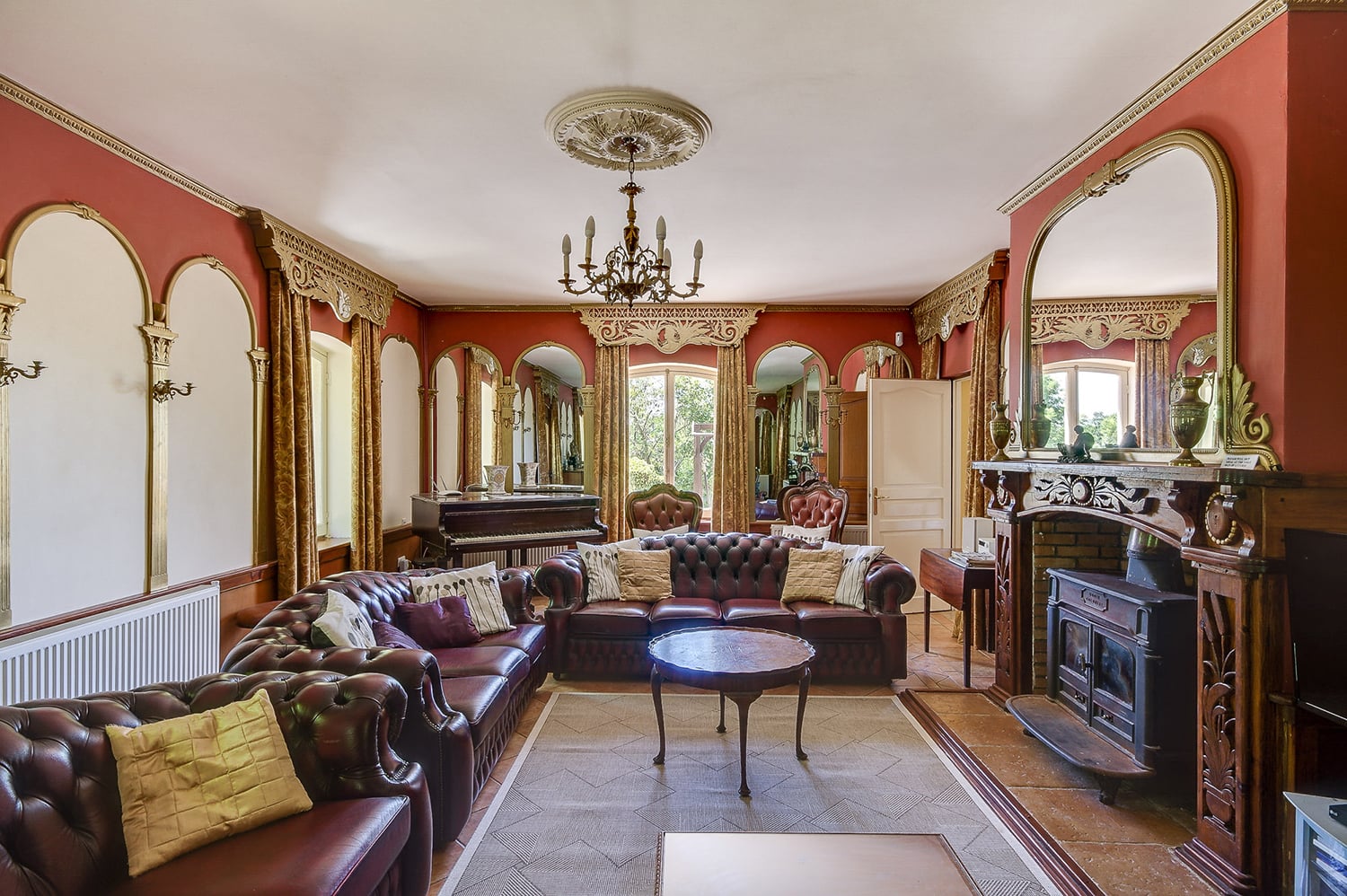 Salon | Château de vacances à Cambayrac