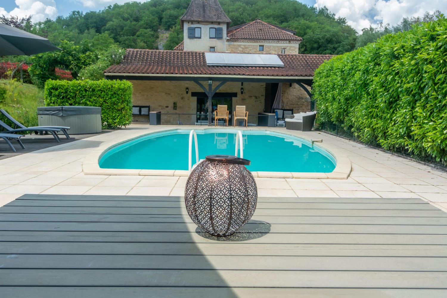 Maison de vacances dans le Lot avec piscine privée