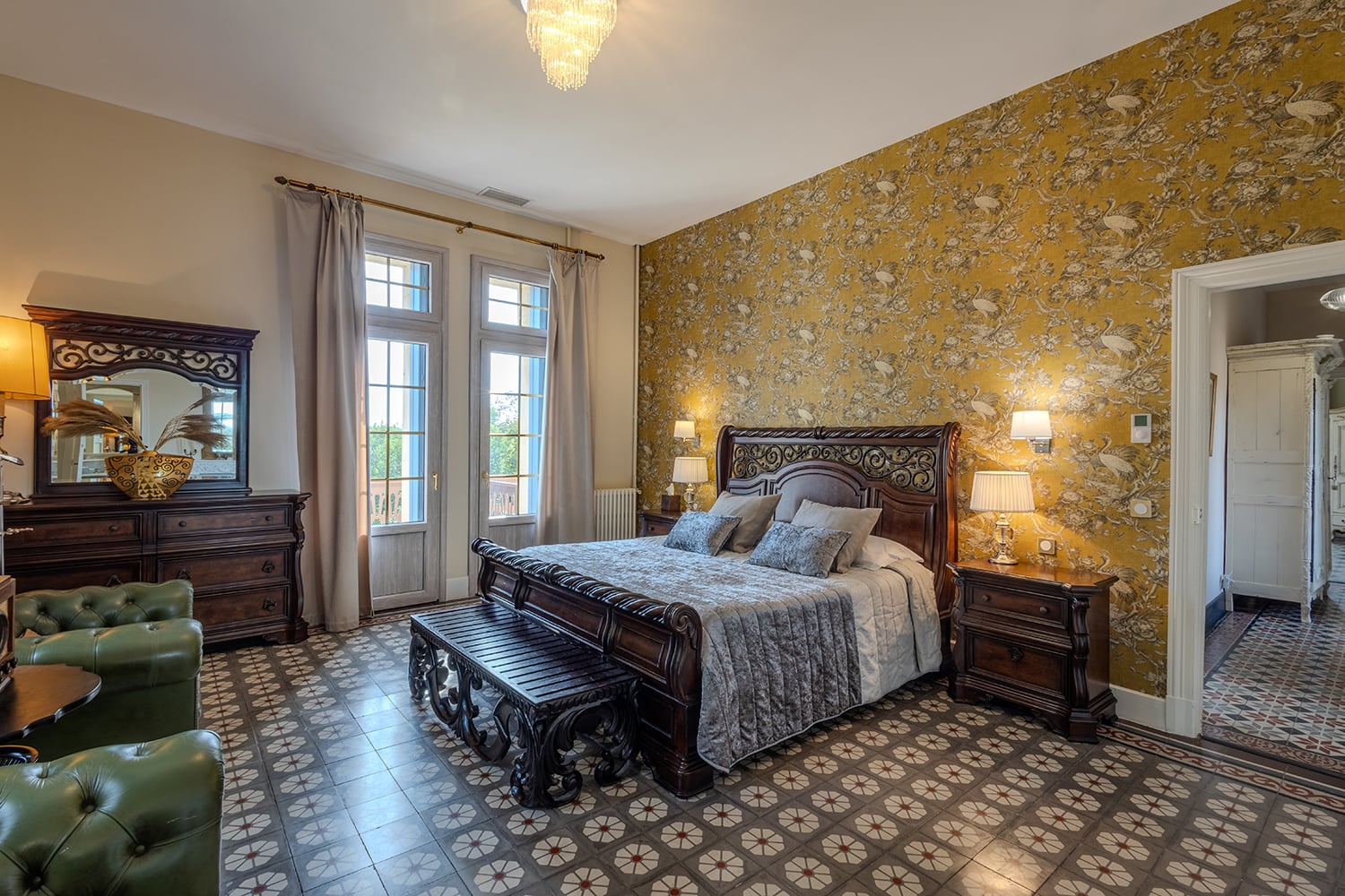 Chambre | Château de vacances à Olonzac