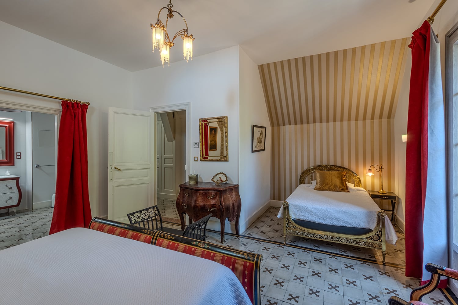 Chambre | Château de vacances à Olonzac
