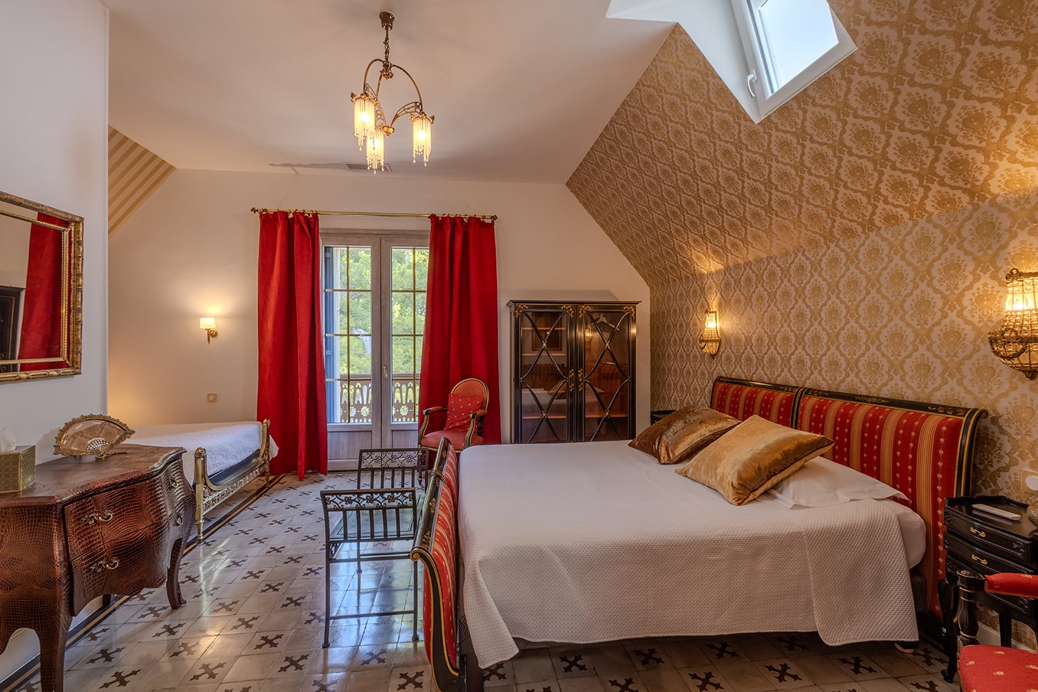 Chambre | Château de vacances à Olonzac