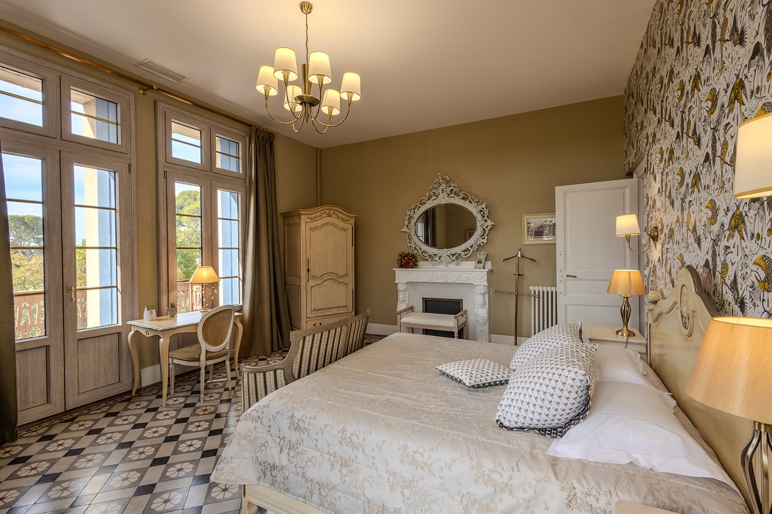 Chambre | Château de vacances à Olonzac
