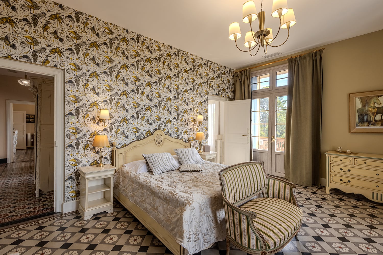 Chambre | Château de vacances à Olonzac
