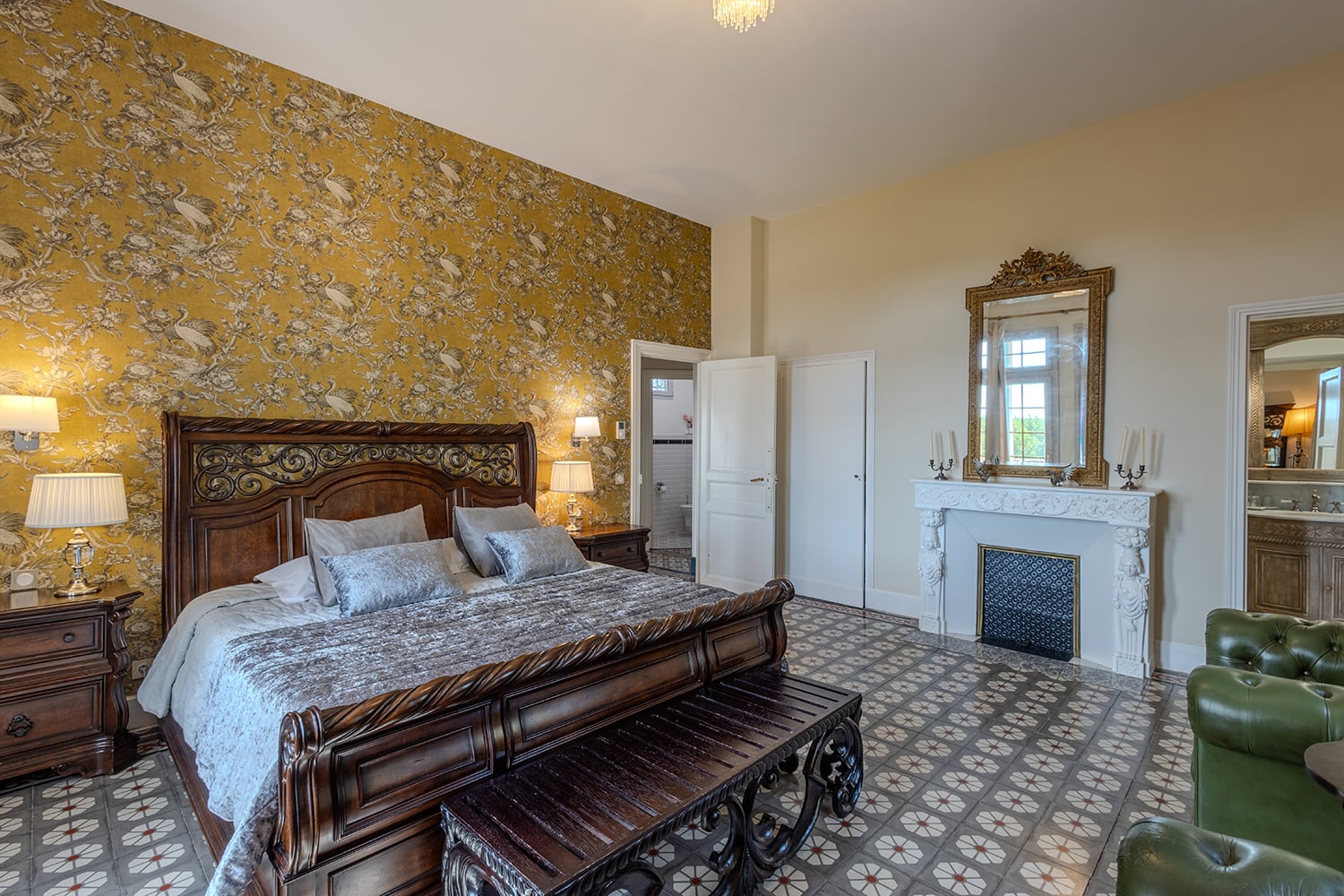 Chambre | Château de vacances à Olonzac