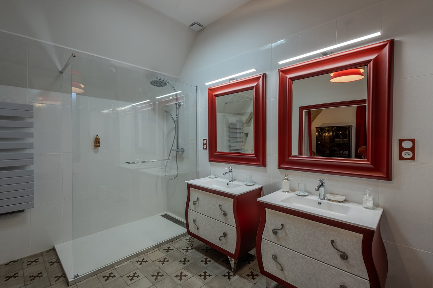 Salle du bain | Château de vacances à Olonzac