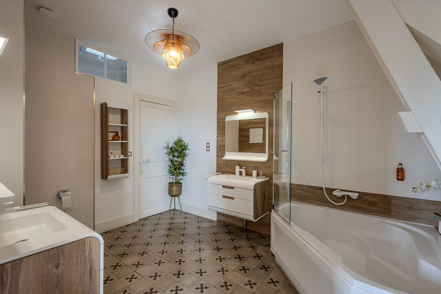 Salle du bain | Château de vacances à Olonzac