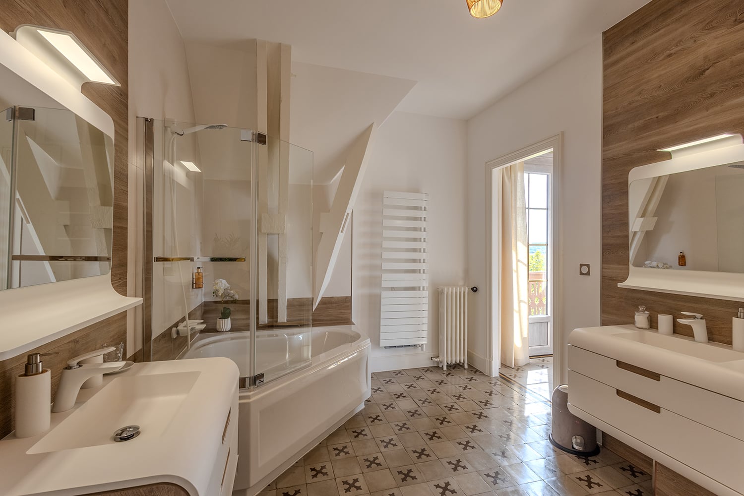 Salle du bain | Château de vacances à Olonzac