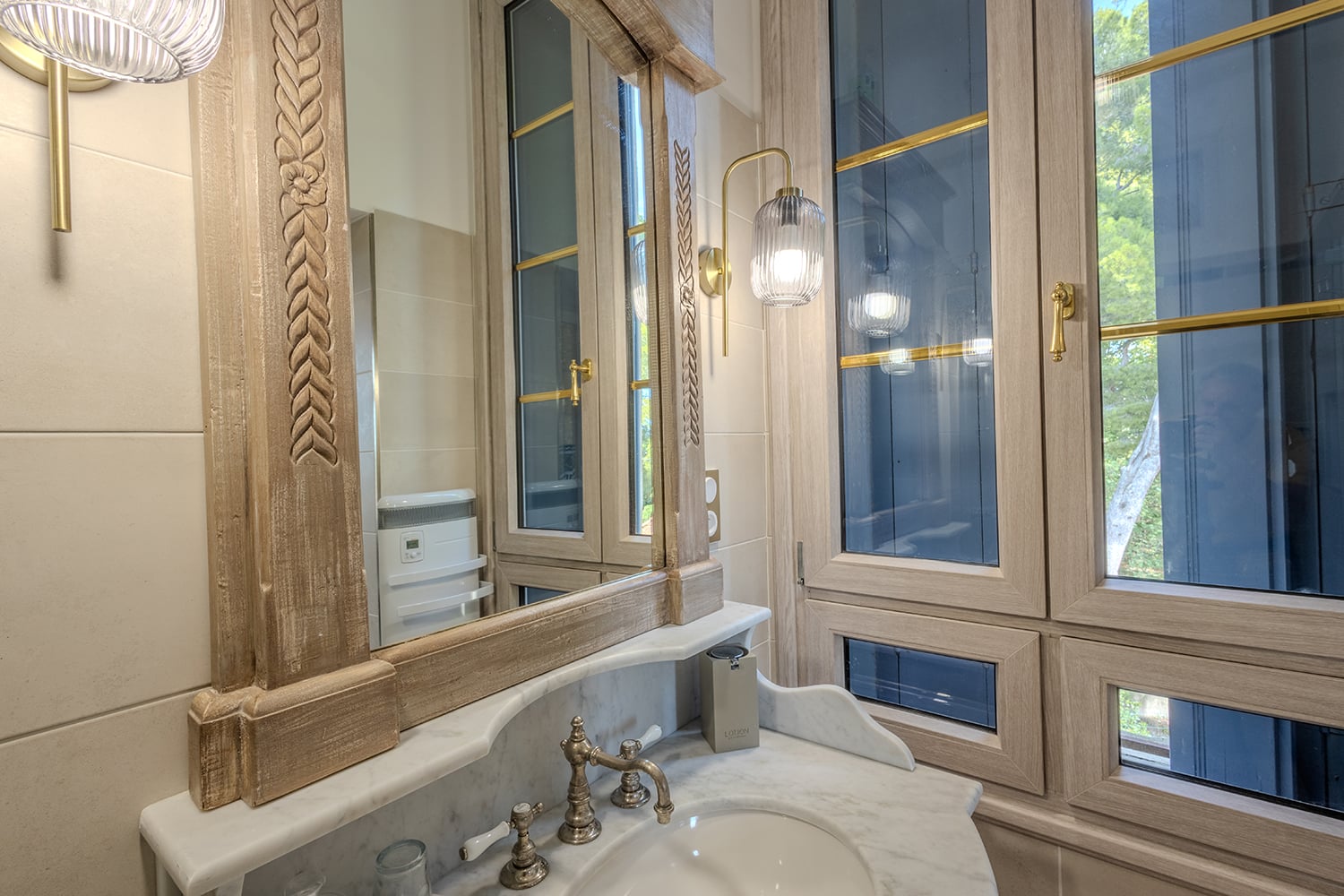 Salle du bain | Château de vacances à Olonzac