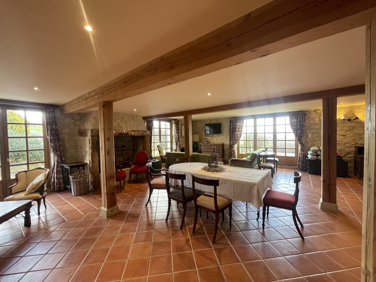 Salle à manger | Maison de vacances dans le sud-ouest de la France