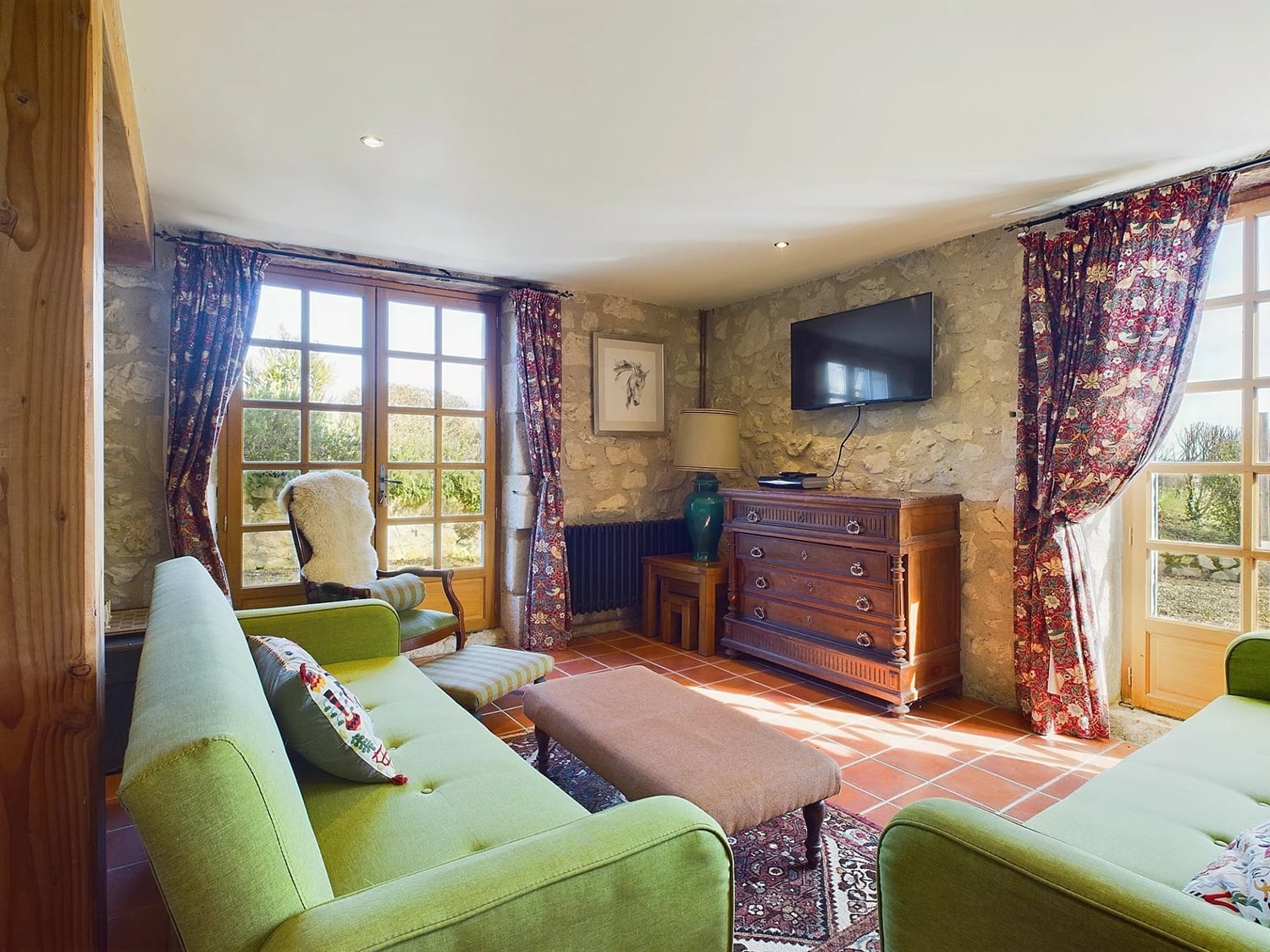 Salon | Maison de vacances dans le sud-ouest de la France