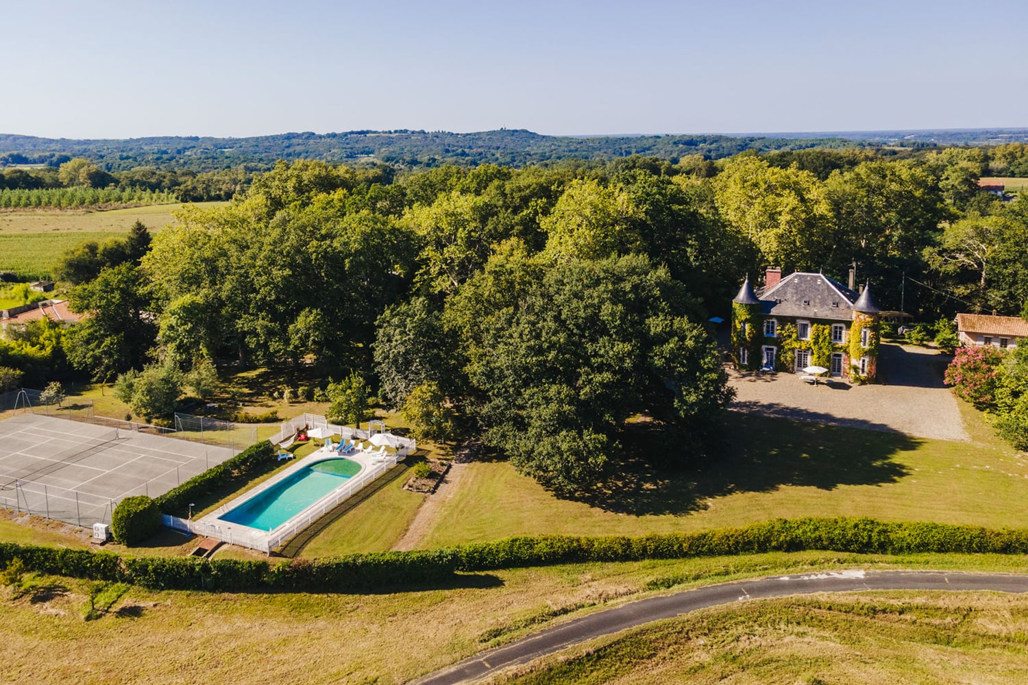 Château de vacances en la côte basque