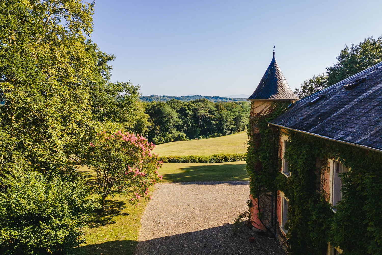 Château de vacances en la côte basque