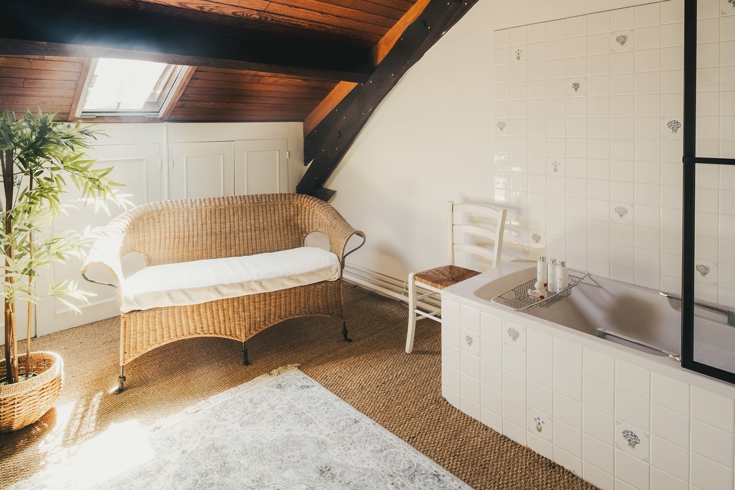 Salle de bain | Château de vacances en la côte basque