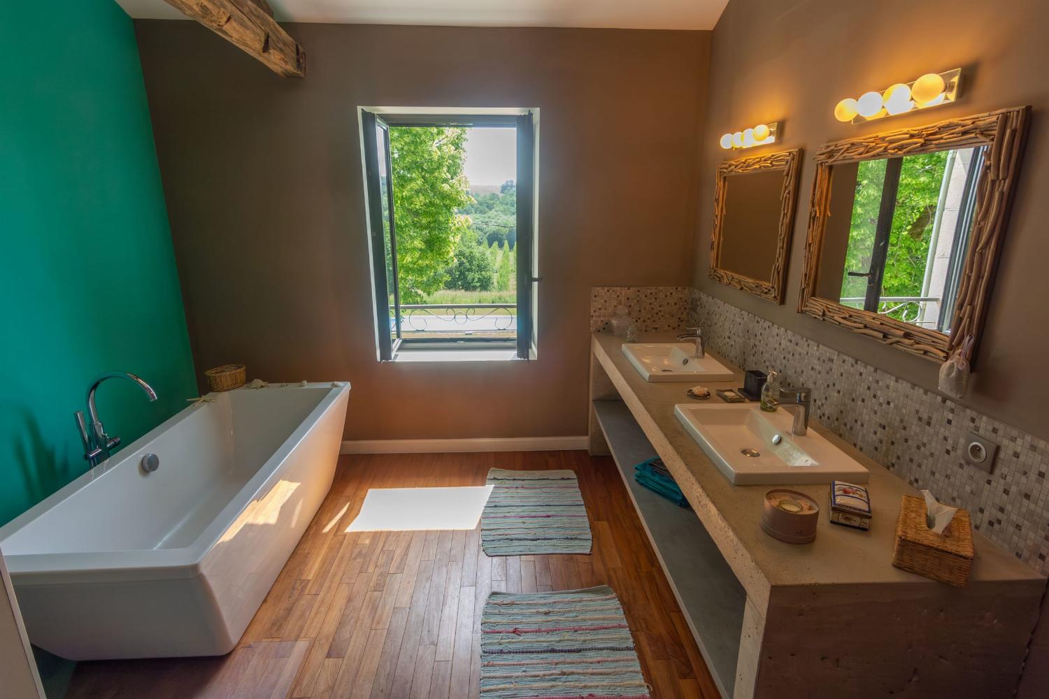 Salle de bain | Maison de vacances dans le sud-ouest de la France