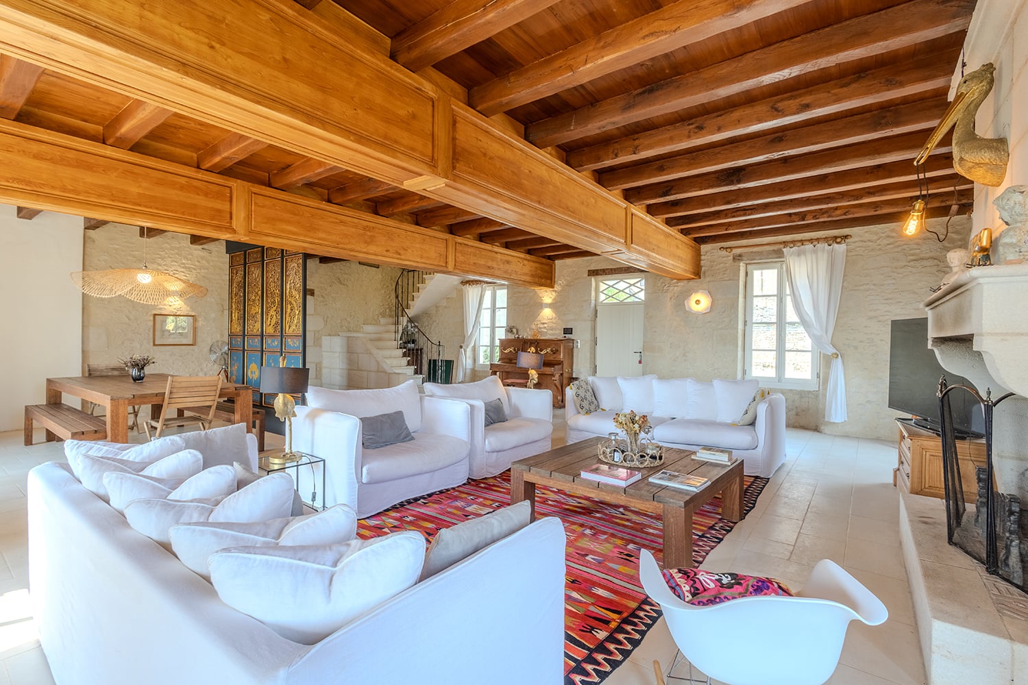 Salon | Maison à louer à Duras