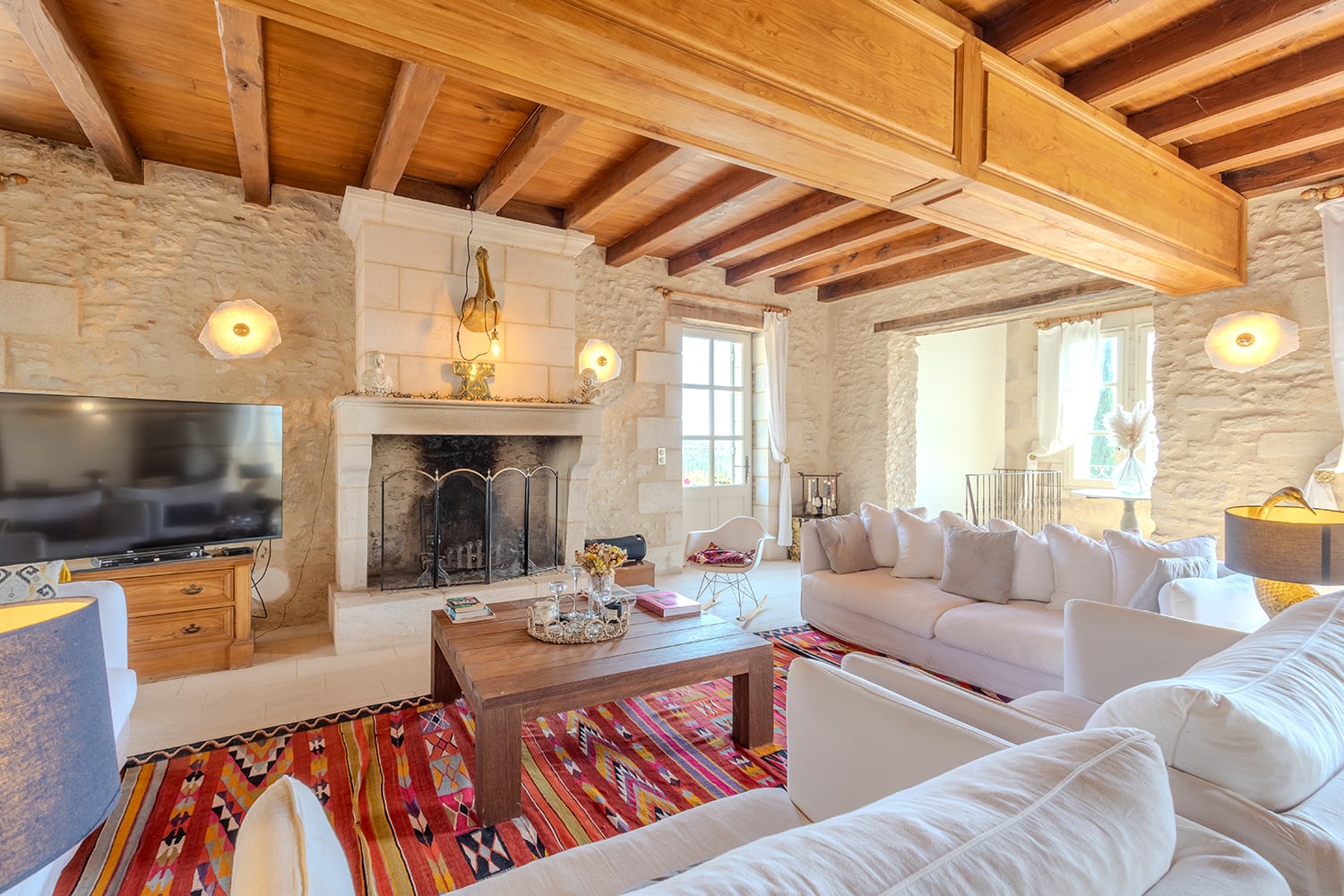 Salon | Maison à louer à Duras
