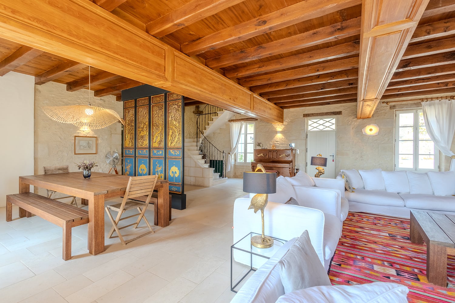 Salon | Maison à louer à Duras
