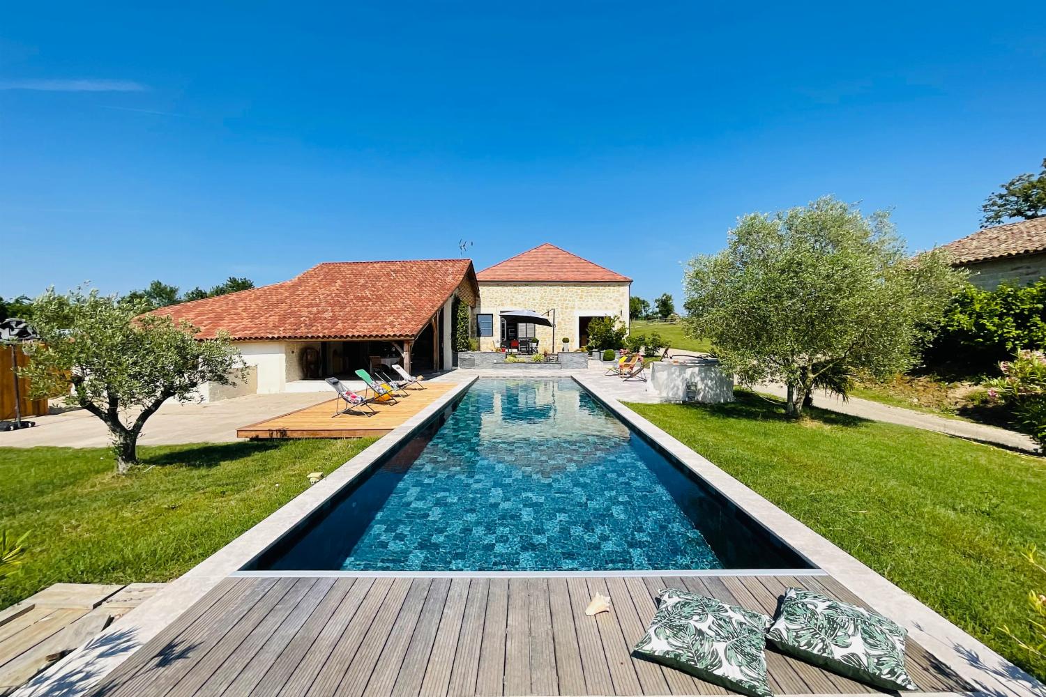 Maison de vacances dans le Lot-et-Garonne avec piscine privée chauffée