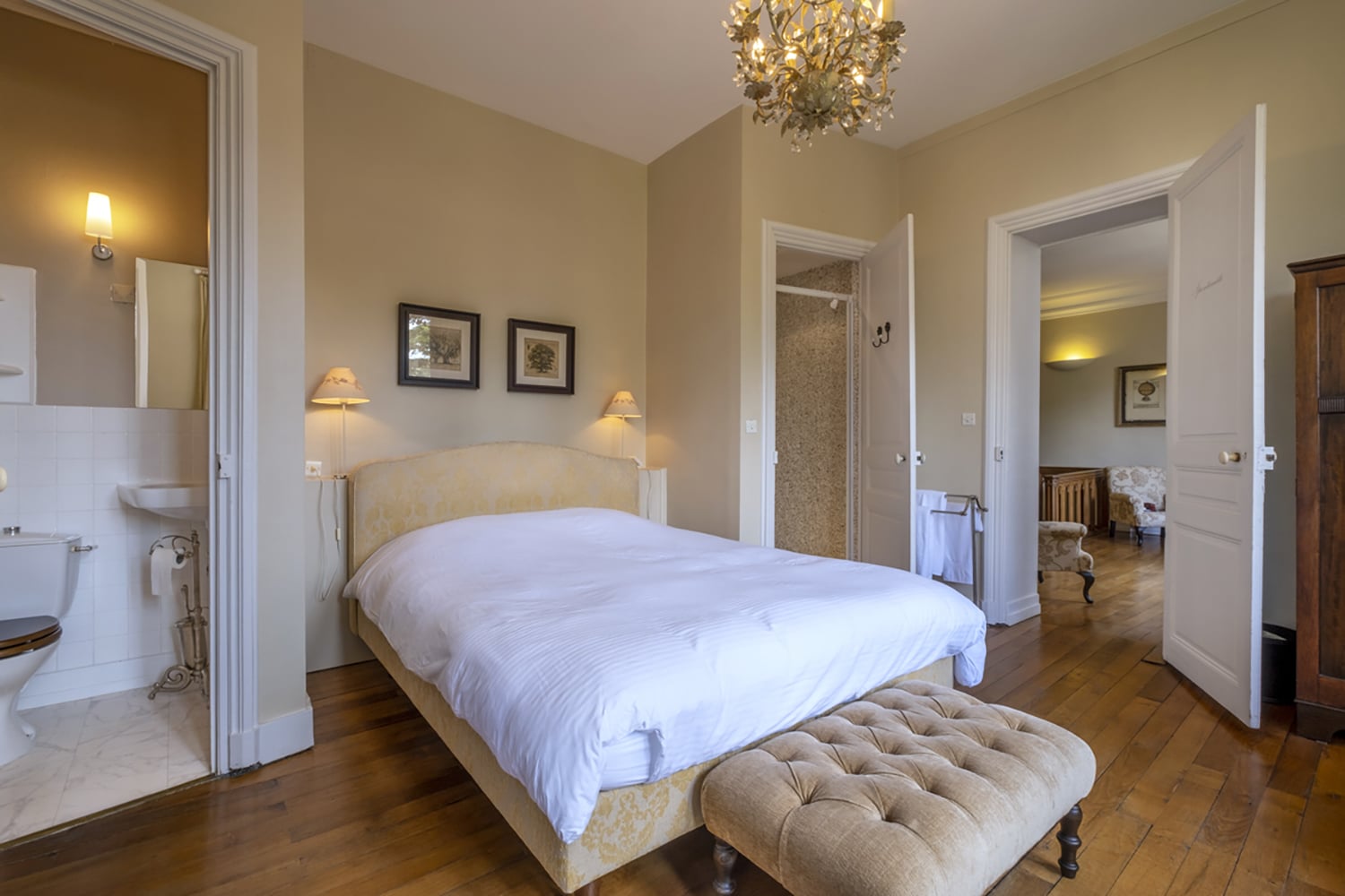 Chambre | Château de vacances en Nouvelle-Aquitaine